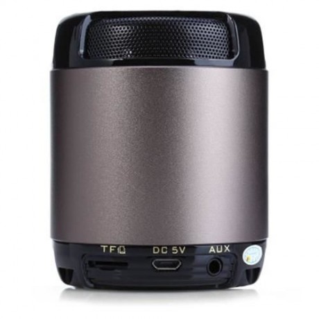 H1 MINI WIRELESS BLUETOOTH HANDS-FREE METAL STEEL SMART SPEAKER WITH NFC AUX AUDIO INPUT F