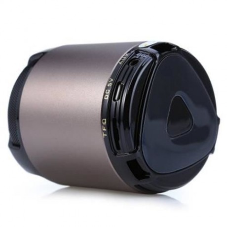 H1 MINI WIRELESS BLUETOOTH HANDS-FREE METAL STEEL SMART SPEAKER WITH NFC AUX AUDIO INPUT F