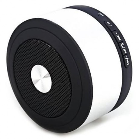 N8S PORTABLE MINI HANDS-FREE WIRELESS BLUETOOTH SPEAKER WITH TF CARD SLOT AUX INPUT (WHITE