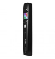 WIRELESS WIFI PORTABLE DIGITAL SCANNER 1050DPI SUPPORT JPEG / PDF SELECTION TF CARD (BLACK