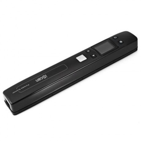 WIRELESS WIFI PORTABLE DIGITAL SCANNER 1050DPI SUPPORT JPEG / PDF SELECTION TF CARD (BLACK