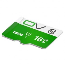 OV 16G MICRO SDHC MEMORY CARD CLASS 10 UHS-1 SHOCK-POOF FOR PHONE / TABLET / CAR DVR (GREE