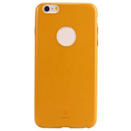 BASEUS ULTRATHIN SLIM LEATHER PROTECTIVE CASE FOR IPHONE 6 PLUS / 6S PLUS (BROWN)