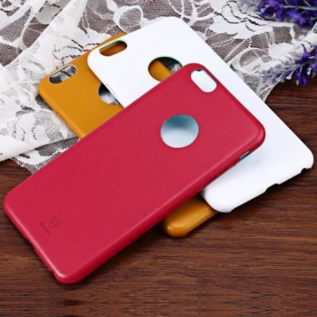 BASEUS ULTRATHIN SLIM LEATHER PROTECTIVE CASE FOR IPHONE 6 PLUS / 6S PLUS (BROWN)