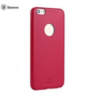 BASEUS ULTRATHIN SLIM LEATHER PROTECTIVE CASE FOR IPHONE 6 PLUS / 6S PLUS (RED)