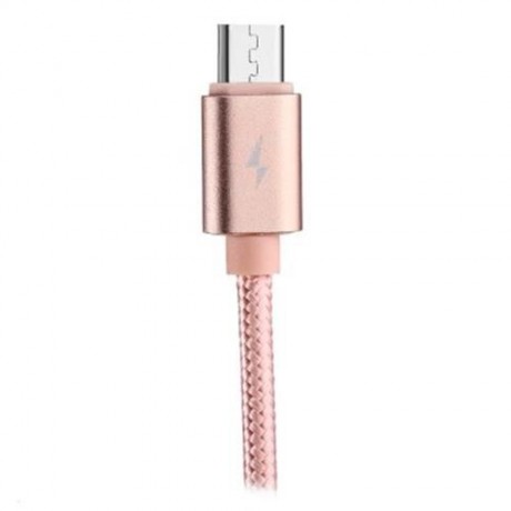 BASEUS PORTMAN SERIES 1.2M CHARGER CORD 8 PIN USB DATA CABLE (ROSE GOLD)