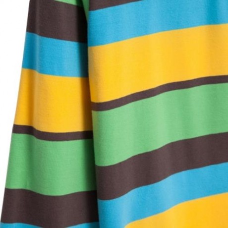 CASUAL ROUND NECK LONG SLEEVE STRIPE PATTERN BOYS T-SHIRT (GREEN)