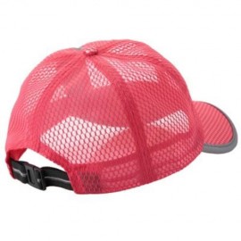 SUMMER COOL UNISEX BREATHABLE MESH NET CAP FOR OUTDOOR ACTIVITIES (WATERMELON RED)