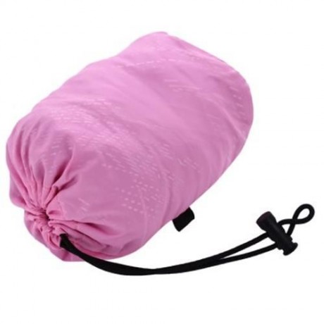 CYCLING RUNNING HIKING JACKET OUTDOOR CLOTHES WINDPROOF RAIN COAT (PINK)