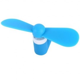 FASHIONABLE 8 PIN INTERFACE CARRY-ON AIR FAN (BLUE)