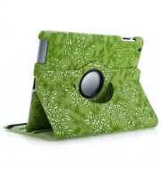ULTRA SLIM WAKE SLEEP 360 ROTATION MAGNETIC PU LEATHER SMART COVER CASE FOR IPAD 2 3 4 (GR