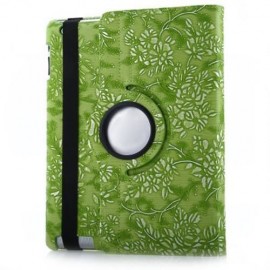 ULTRA SLIM WAKE SLEEP 360 ROTATION MAGNETIC PU LEATHER SMART COVER CASE FOR IPAD 2 3 4 (GR