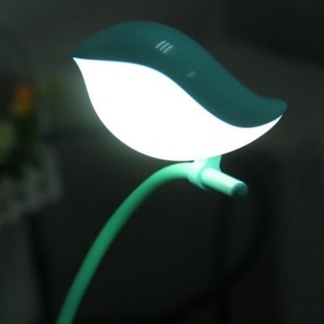 2 IN 1 BIRD INTELLIGENT DETECT MOTION SENSOR LIGHT SMART TOUCH EYES PROTECTIVE DESK LAMP (