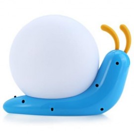 LOVELY LED SNAIL LAMP BED LIGHT HOME DECORATION (BLUE)
