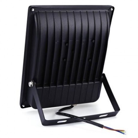 AC 85-265V 30W OUTDOOR LED FLOOD LAMP BLACK CASE BRIGHT SLIM SPOTLIGHT (WARM WHITE LIGHT)