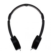 RETRACTABLE FOLDABLE OVER-EAR HEADPHONE WITH  MIC STEREO BASS FOR KIDS (BLACK)