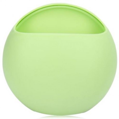MULTIFUNCTIONAL TOOTHBRUSH HOLDER WITH DOUBLE SUCKERS (GREEN)