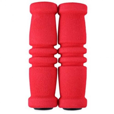1 PAIR SPONGE MTB BIKE BICYCLE HANDLEBAR COVER (RED)