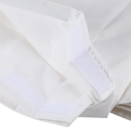 ELECTRIC MOTORCYCLE COVER WATERPROOF BIKE BICYCLE PROTECTOR (WHITE)