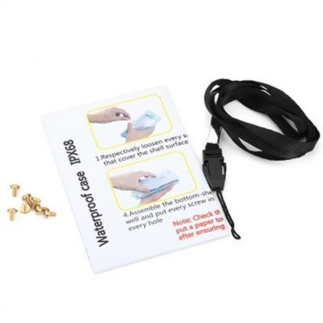 ULTRATHIN SCREW LOCATION FULL BODY IP68 WATERPROOF TOUGH FINGER-PRINTS PROTECTIVE CARRYING