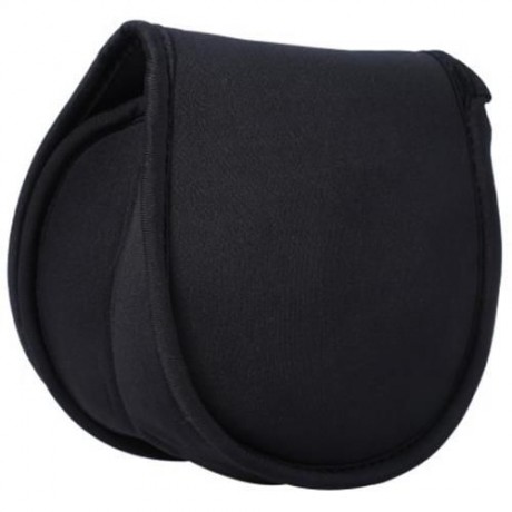 TRULINOYA SPINNING WHEEL BAG FISHING REEL PROTECTIVE COVER (BLACK)