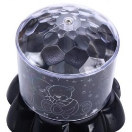 AUTO ROTATE AMAZING BRIGHT STAR PROJECTOR LED SKY STARRY NIGHT LIGHT LAMP (LITTLE BEAR)