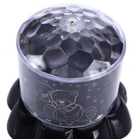 AUTO ROTATE AMAZING BRIGHT STAR PROJECTOR LED SKY STARRY NIGHT LIGHT LAMP (LITTLE BEAR)