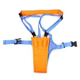 BABY TODDLER INFANT KID STRAP BELT LEARN TO WALK ASSISTANT HELPER HARNESS KEEPER (YELLOW)