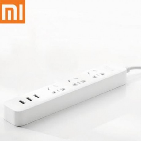 ORIGINAL XIAOMI SMART ADAPTATION 3 USB 1A / 2A POWER STRIP WITH 3 STANDARD SOCKETS (100 - 