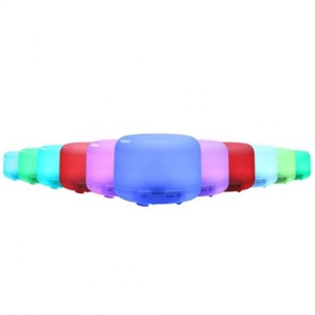 7 COLOR CHANGING LIGHT 500ML DIFFUSER FOR HOME OFFICE (WHITE)