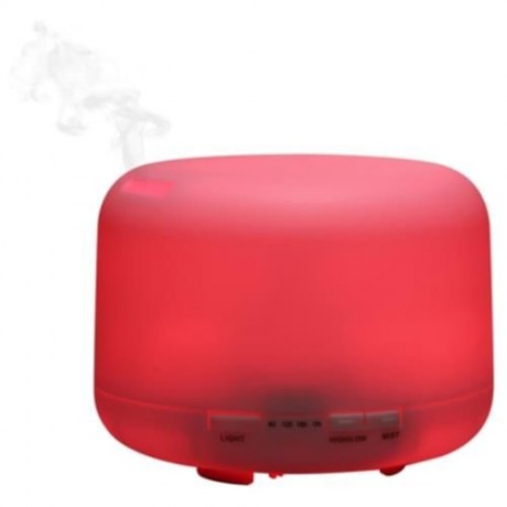 7 COLOR CHANGING LIGHT 500ML DIFFUSER FOR HOME OFFICE (WHITE)
