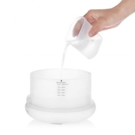 7 COLOR CHANGING LIGHT 500ML DIFFUSER FOR HOME OFFICE (WHITE)