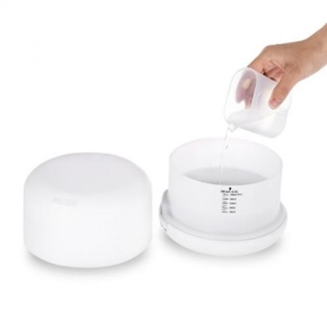 7 COLOR CHANGING LIGHT 500ML DIFFUSER FOR HOME OFFICE (WHITE)