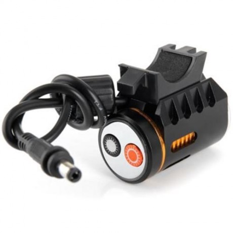 DARK KNIGHT K2F 2 X CREE XML-T6 LED BIKE HEADLIGHT BICYCLE LIGHT - 2400LM 7000K (GOLDEN)
