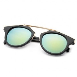 FASHION VINTAGE  ANTI-UV OUTDOOR SUNGLASSES WITH METAL FRAME (#4)