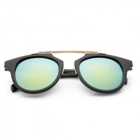 FASHION VINTAGE  ANTI-UV OUTDOOR SUNGLASSES WITH METAL FRAME (#4)