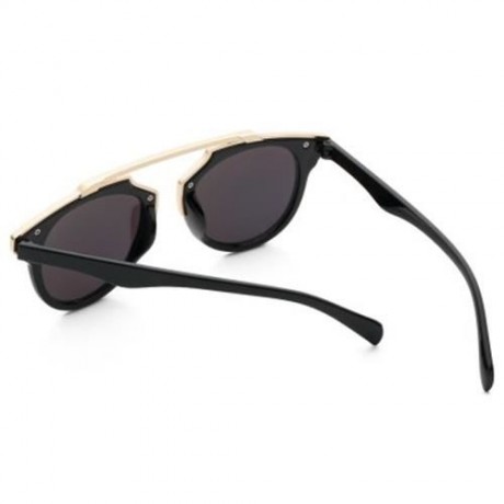 FASHION VINTAGE  ANTI-UV OUTDOOR SUNGLASSES WITH METAL FRAME (#4)