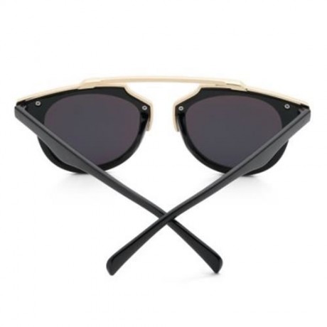 FASHION VINTAGE  ANTI-UV OUTDOOR SUNGLASSES WITH METAL FRAME (#4)