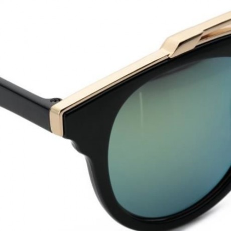 FASHION VINTAGE  ANTI-UV OUTDOOR SUNGLASSES WITH METAL FRAME (#4)