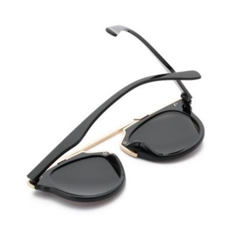 FASHION VINTAGE  ANTI-UV OUTDOOR SUNGLASSES WITH METAL FRAME (#1)
