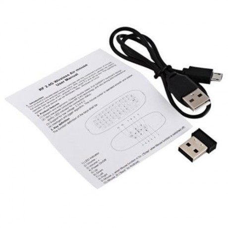 TK668 3 IN 1 2.4GHZ WIRELESS AIR MOUSE FULL QWERTY KEYBOARD WITH TV REMOTE CONTROL FUNCTIO