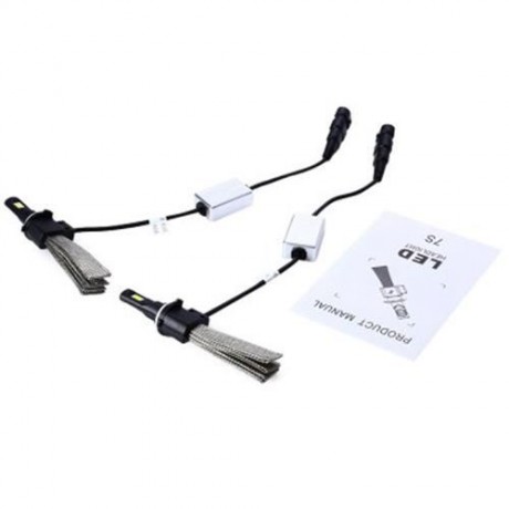 2PCS 360 DEGREE BEAM ANGLE 9006 CREE LED HEADLIGHTS KIT 3200LM BULBS WITH TINNED COPPER BR