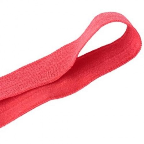 TRENDY PURE COLOR BOWKNOT STRETCHY BABIES HAIRBAND (RED)