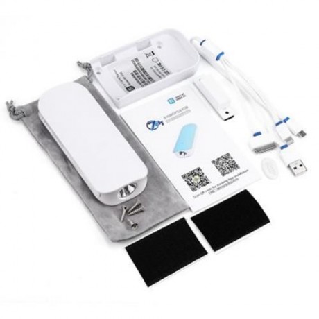 RF-V20 7 IN 1 GPS TRACKER MAGNET DOOR ALARM PRACTICAL LOCATOR POWER SOURCE (WHITE)