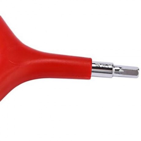 CYCLE TRIDENT Y-TYPE INSIDER HEXAGON SPANNER REPAIR TOOL (RED)
