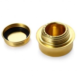 ALCOHOL BURNER COPPER ALLOY STOVE FOR OUTDOOR CAMPING (GOLDEN)