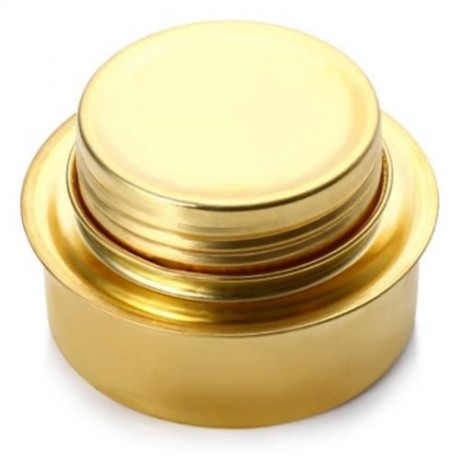 ALCOHOL BURNER COPPER ALLOY STOVE FOR OUTDOOR CAMPING (GOLDEN)