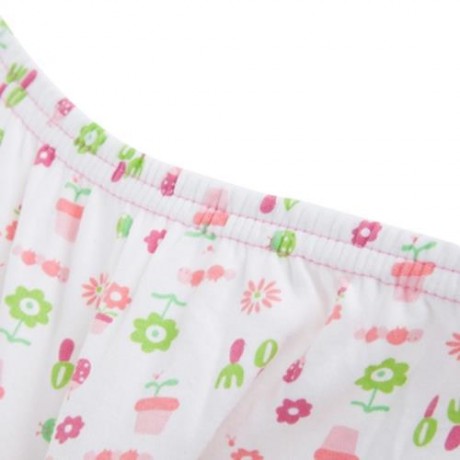 CUTE COTTON WASHABLE BREATHABLE STRETCHY PRINTED BABIES DIAPER PANTS (CATERPILLAR)