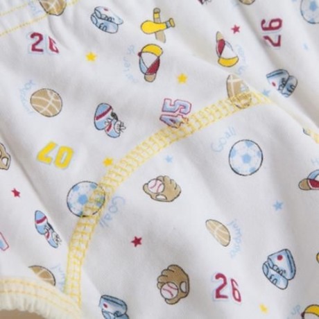 CUTE COTTON WASHABLE ELASTIC PRINTED BABIES DIAPER PANTS (HAT)