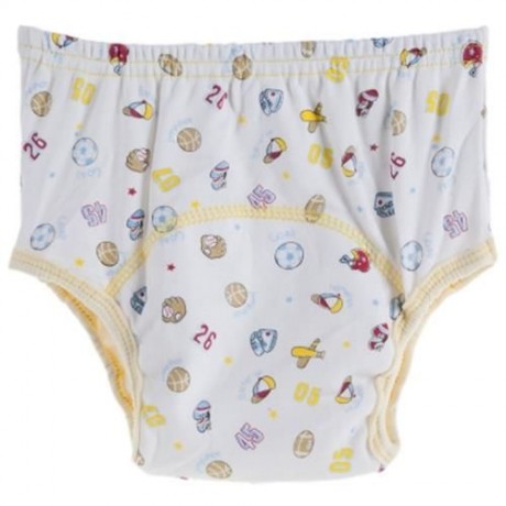 CUTE COTTON WASHABLE ELASTIC PRINTED BABIES DIAPER PANTS (HAT)